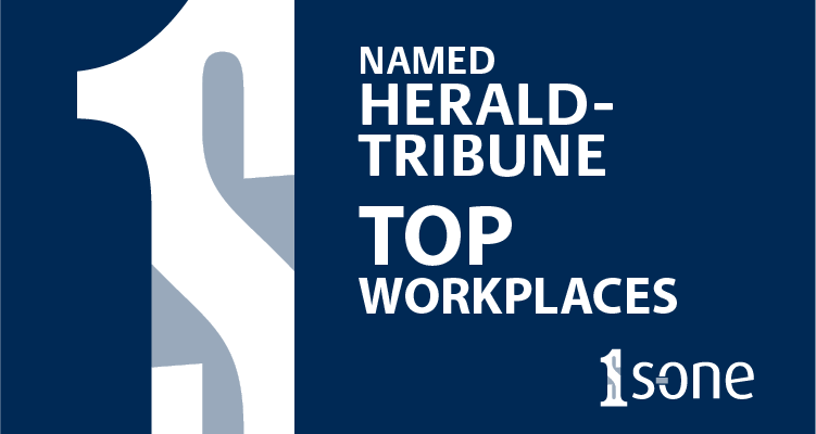 S-One Ranks #1 Midsized Company in Herald-Tribune Top Workplaces for Sarasota-Manatee