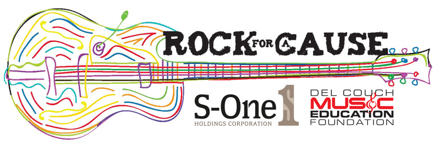 S-One Announces New Rock for a Cause Partnership with Del Couch Music Education Foundation